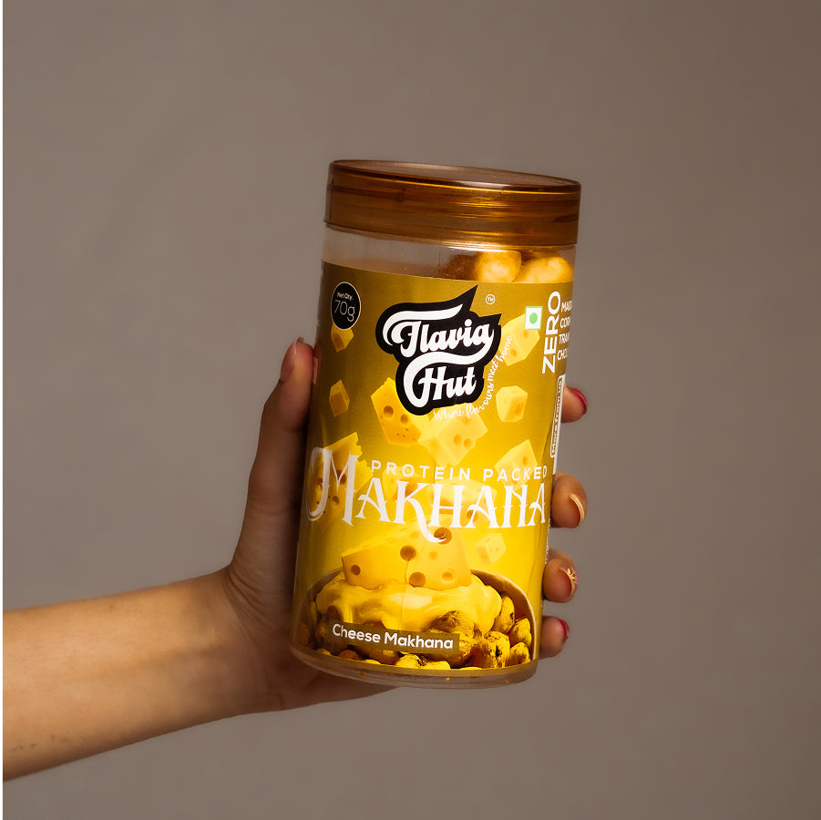 Cheese Makhana I 70 gms Bottle