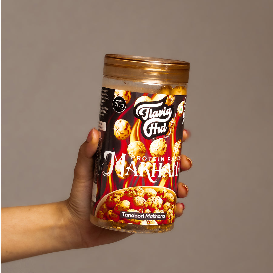 Tandoori Makhana I 70 gms Bottle