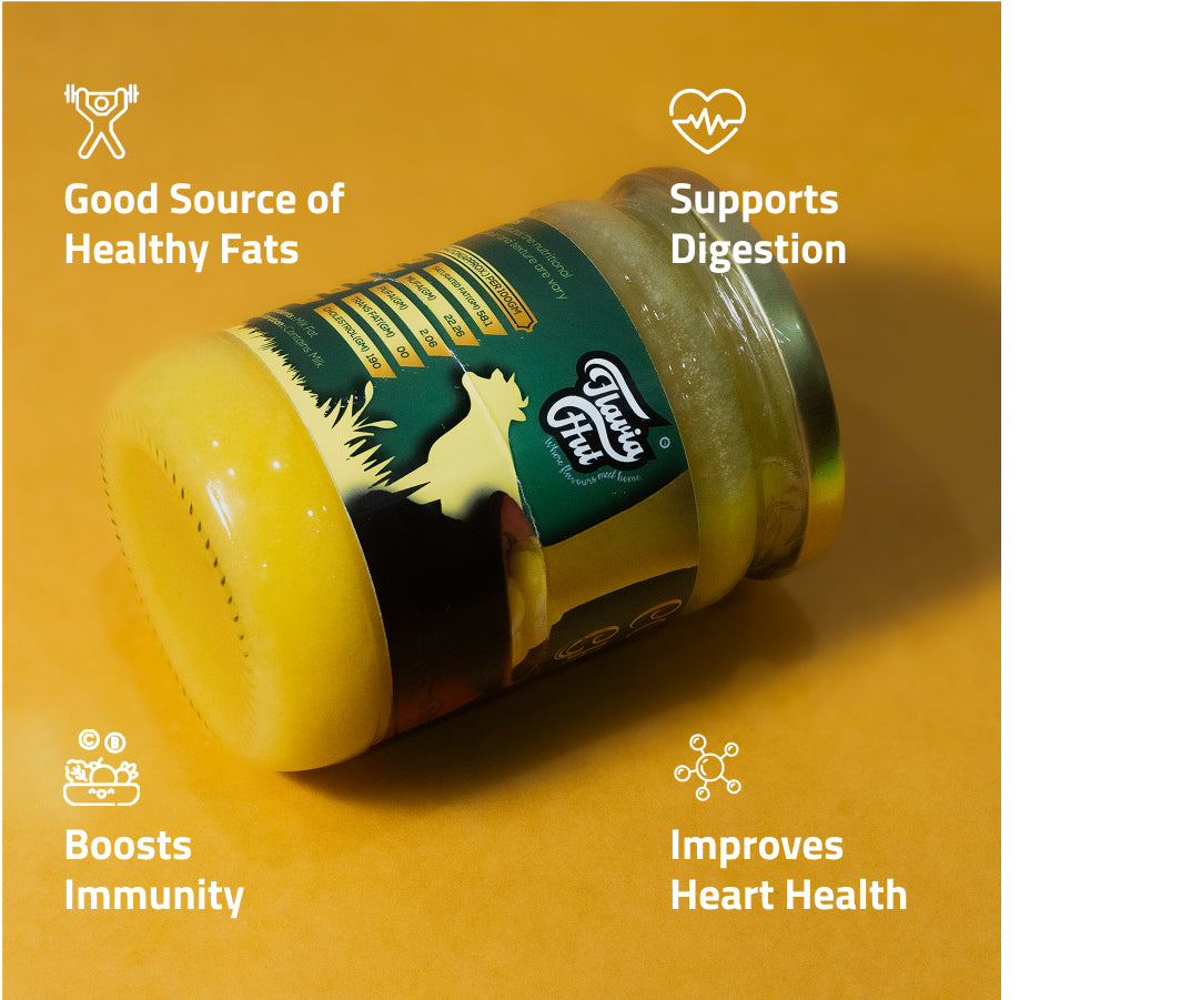 A2 Bilona Cow Ghee | 1 kg Jar