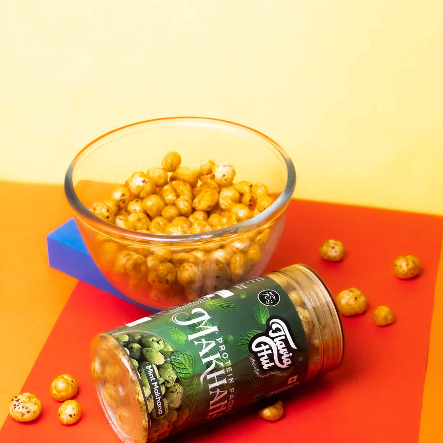 Mint Makhana I 70 gms Bottle