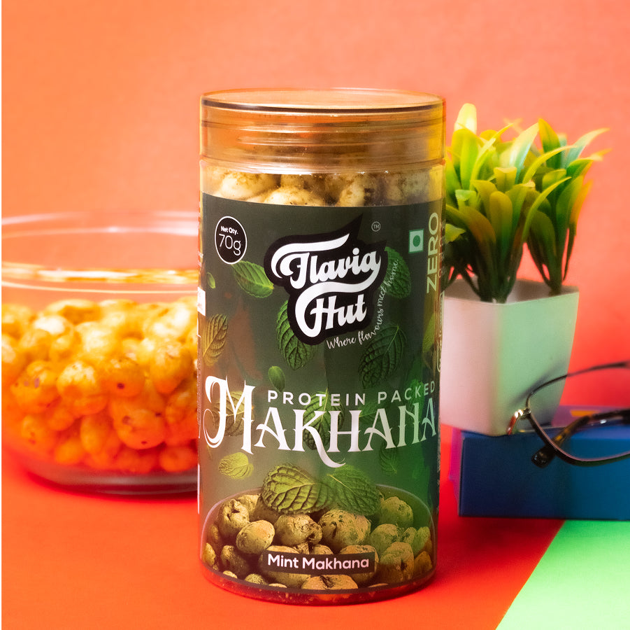 Mint Makhana I 70 gms Bottle
