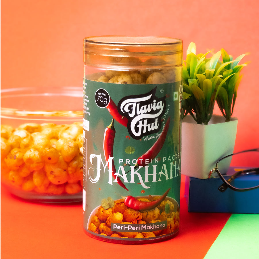 Peri Peri Makhana I 70 gms Bottle