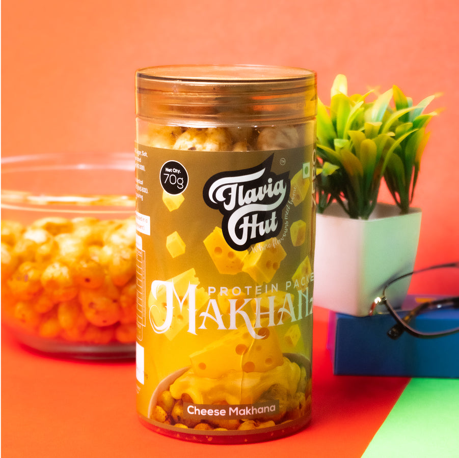 FlaviaHut's Makhana Combo | All 7 Healthy Makhana Flavours