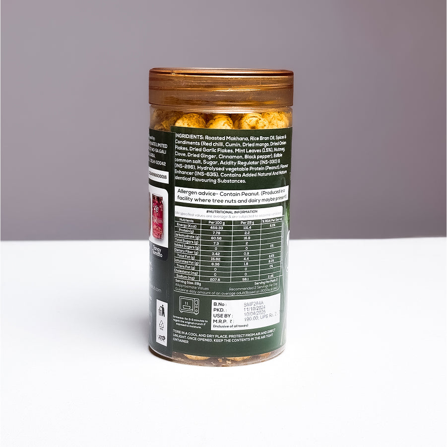 Mint Makhana I 70 gms Bottle